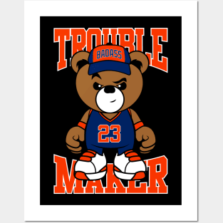 teddy bear tee Posters and Art